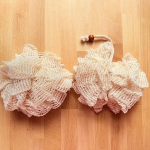 Cotton Bath Pouf | Eco-Friendly & Gentle