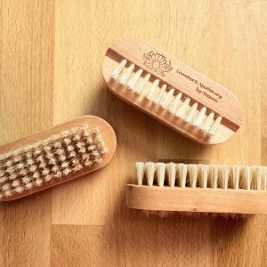 Wooden Nail Brush | Beechwood & Natural Bristles