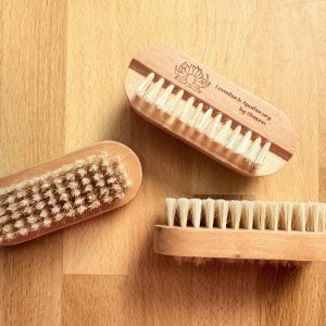 Wooden Nail Brush | Beechwood & Natural Bristles