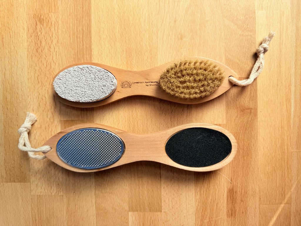 Bamboo Pedicure Tool | 4-in-1 Foot Care
