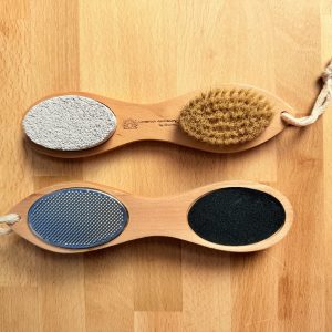 Bamboo Pedicure Tool | 4-in-1 Foot Care
