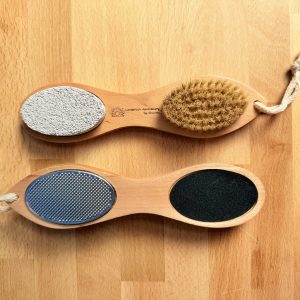Bamboo Pedicure Tool | 4-in-1 Foot Care