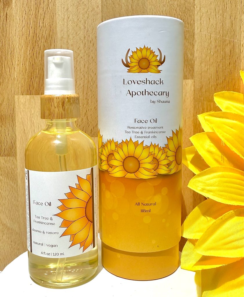 Face Oil - Frankincense + Tea Tree